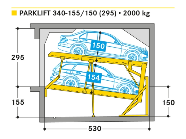 Parklift 340-155/150 (295)