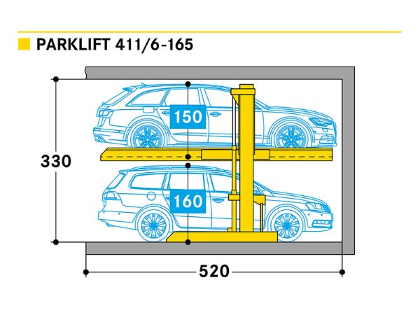 Parklift 411/6-165